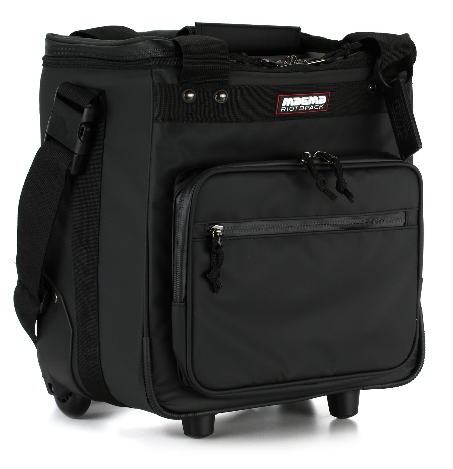 Magma Bags Riot LP-Trolley 50 - Black/Red (2-pack) Bundle