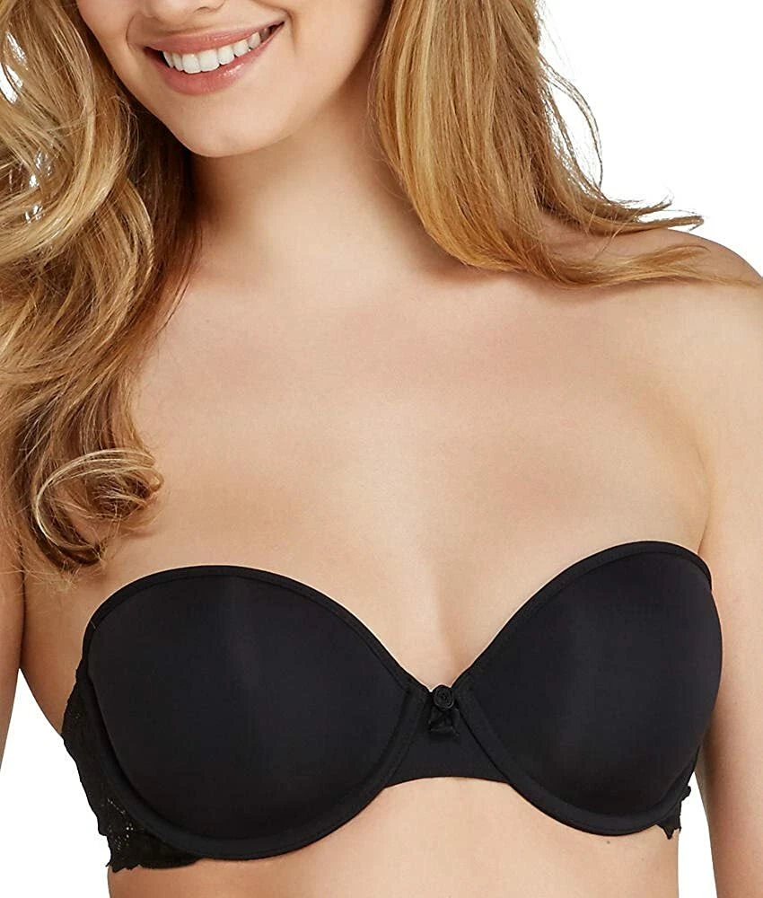 b.tempt'd by Wacoal Women's B.delighted Strapless Bra Black Night 36 DD