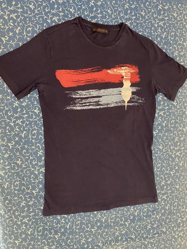 T-SHIRT TRUSSARDI JEANS UOMO, TAGLIA L,COL. BLU, PERFETTE CONDIZIONI, COME NUOVA
