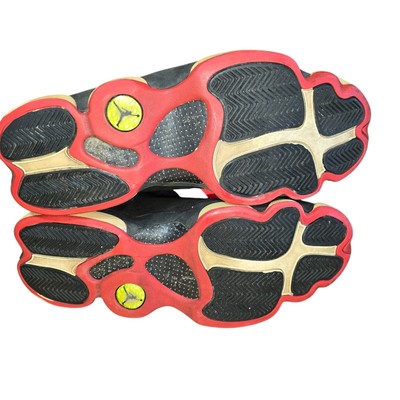 Nike Air Jordan 13 Retro Low Bred #310810-037 Black Red Mens Size 11 Basketball Nike Air Jordan 13 Retro Low Bred #310810-037 Black Red Mens  main image 4
