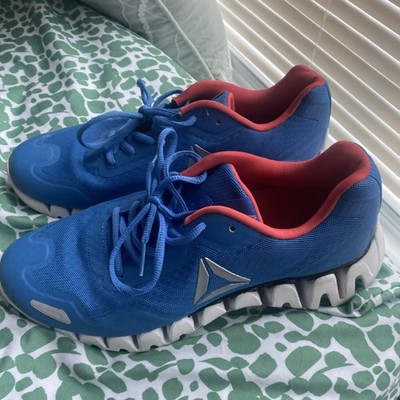 Reebok ZigTech Womens Size 8.5 Royal Blue Sneakers Running Athletic 1Y3502