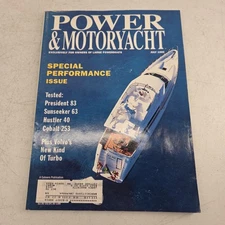 Power & Motoryacht Magazine July 1995 Sunseeker 63 President 83 Volvo