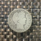 1909 Barber Half Dollar 50C Circulated US Coin Uncertified Collectible Variety