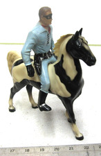 VINTAGE HARLAND LONE RANGER  TONTOS HORSE PLASTIC COLLECTOR TOY
