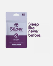 The Super Patch Company REM Super Patch Sleep Like Never Before 30 Patches NEW