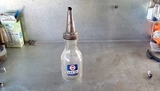 Vintage Antique Glass Oil Bottle RPM Chevron Service Station
