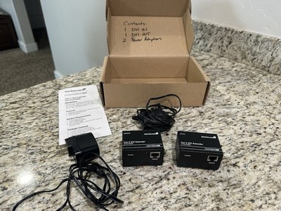 Star Tech Converge AV DVI Over Cat5 Extender ST121UTPDVI  BE-97