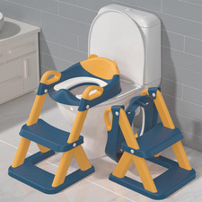 Potty Training Toilet Seat, Toddler Toilet Seat for Boys, 2-In-1 Potty Training 
