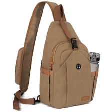 OSOCE Sling Bag for Men, Anti Theft Crossbody with Tunnel Lock, Waterproof Ca...