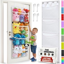Honeyera The Original Stuffed Animal Storage Patented - Over Door Organizer fo