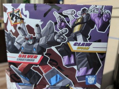 Dr Wu DW-E45 Silver Lightning & DW-E46 Claw Worm figure set - New / Sealed