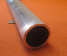 6061 Aluminum Tube  1.750" OD x 1.50" ID x .125" Wall x 24" Long