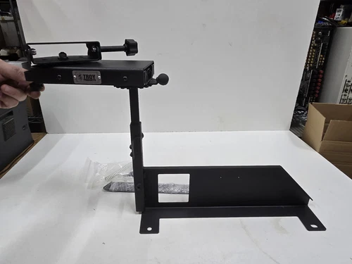 Troy 2021 Tahoe Passenger Seat Computer Mount w/ Rotating Swing Arm CM-21TH-SL-C