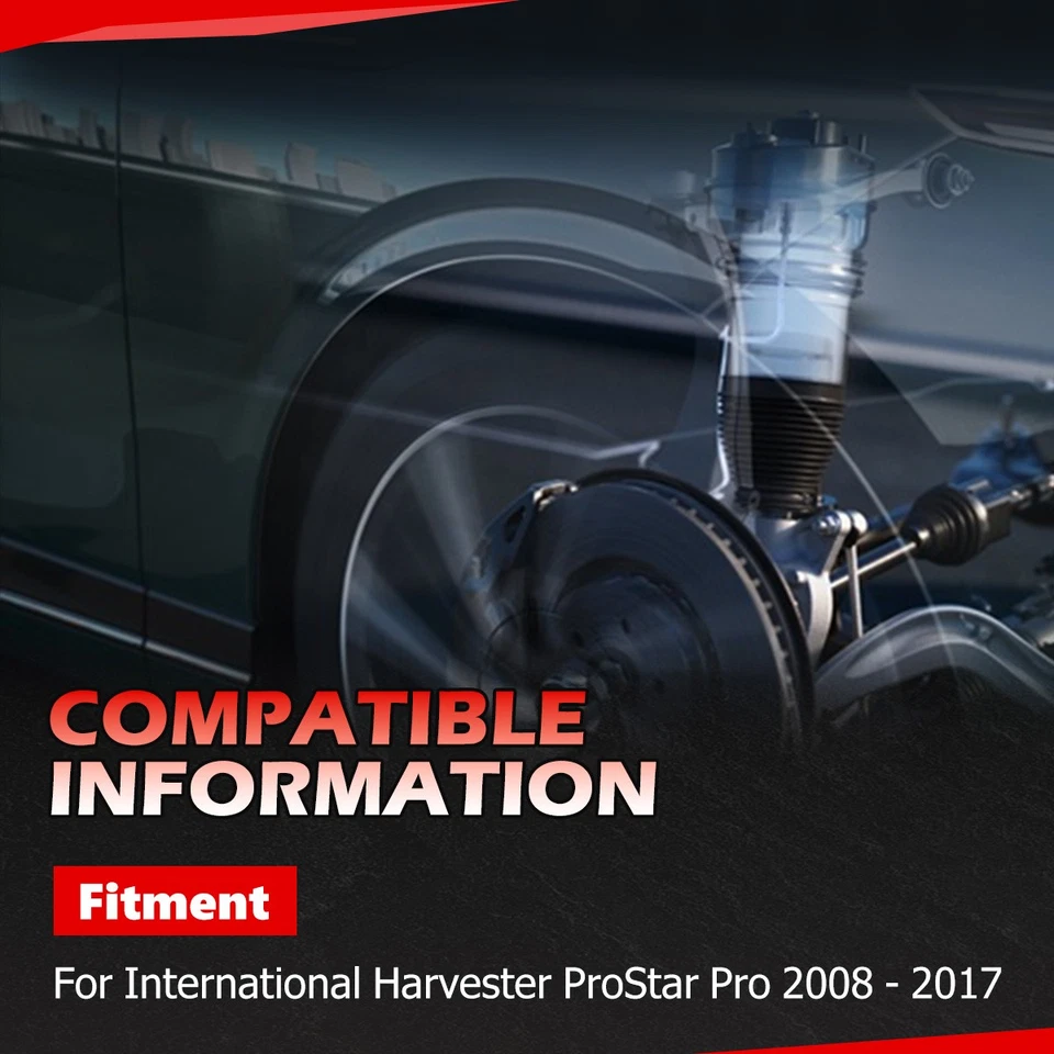 Bolsa de aire amortiguador cabina trasera izquierda+derecha para International Harvester ProStar 3595977C95 Foto 3 de 4