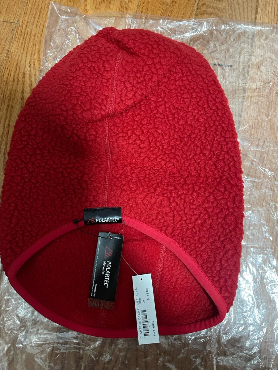 帽子 Supreme Polartec Deep Pile balaclava Supreme Polartec Deep Pile Balaclava Red & Black Fall/Winter | eBay