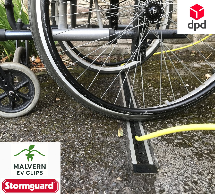 EV Electric Car Cable Channel Charging Point Footpath Pavement Drive Safety 1M