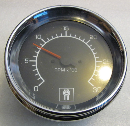 VINTAGE KENWORTH TRUCK TRACTOR TACHOMETER RPM GAUGE GENUINE ORIGINAL OEM AS IS