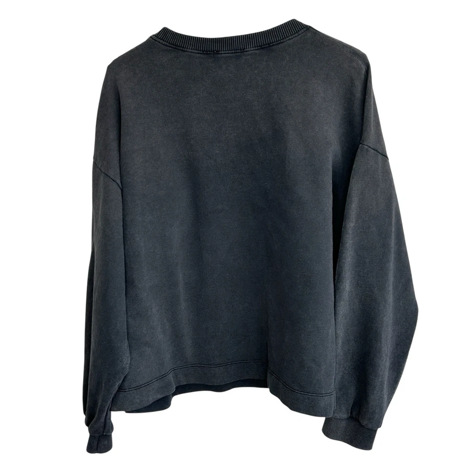 Moletom Zara Disney Bambi pequeno gráfico grunge caprichoso tamanho grande retrô - Imagem 2 de 4