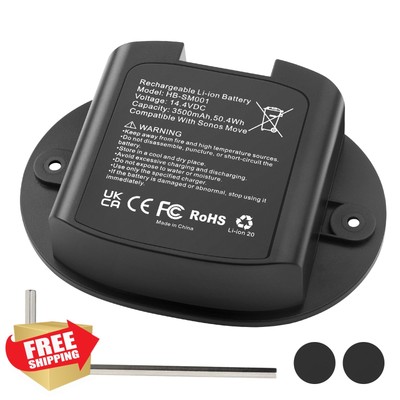 ANTIEE 3500mAh Battery for Sonos Move Bluetooth Speaker 14.4V