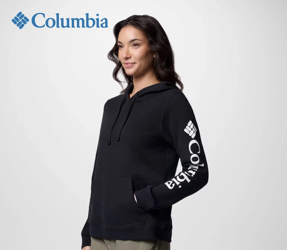 Sudadera con capucha gráfica para mujer Columbia Trek Foto 2 de 3