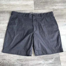 Walter Hagen Mens Performance 11 Broken Clubs Print Shorts Gray Size 42