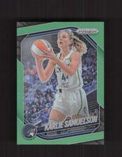2025 Panini Prizm WNBA #102 Karlie Samuelson Lime Green Prizms #/225