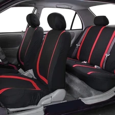 For All Acura Car Seat Cover Set Full 5 Seat 9pcs Washable Gray