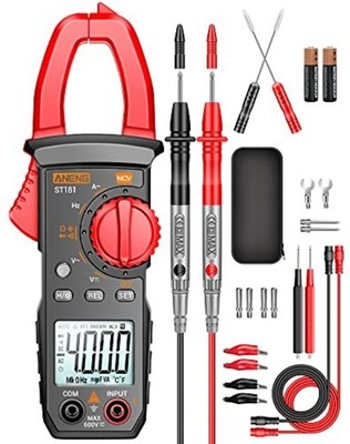 Digital Clamp Meter Multimeter Tester 4000 Counts with 4000 Counts AC Current