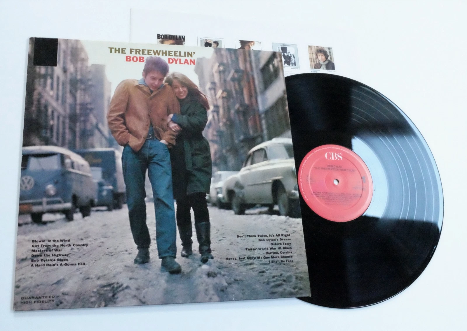 THE FREEWHEELIN' BOB DYLAN LP VINYL EX+/EX+ Rare 1990 Press Classic 1963 Album