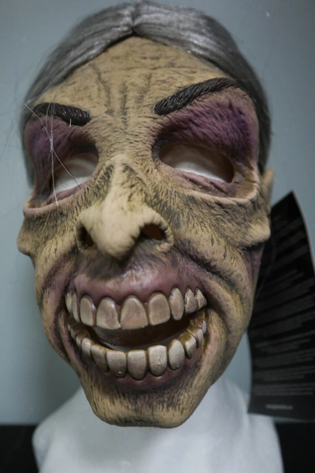 Psycho Corpse Female Zombie- Zagone Studios "Norma Psycho Bates" Handmade Mask - Image 2 of 4