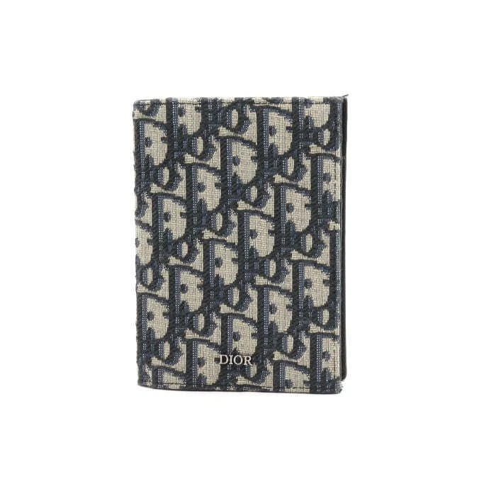 Portefeuille Dior élégant jacquard oblique housse passeport 2ESPH016YSE 133731990