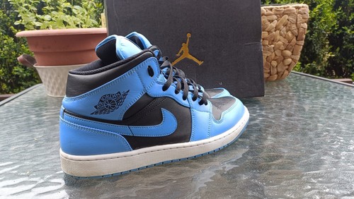 NIKE AIR Jordan 1 MID Herren Schuhe University Blue/Black White DQ8426 401 - Bild 2 von 7