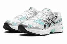 ASICS Gel 1130 Grade School White Aqua 1204A163-102 Youth Size