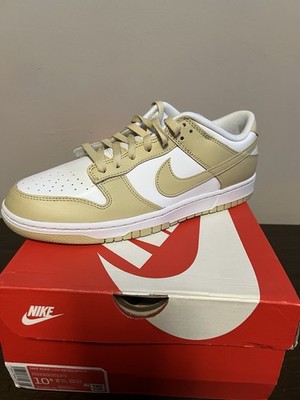 Nike Dunk Low Retro BTTYS Team Gold White Leather Low Top Sneaker DV0833-100
