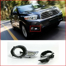 Led Drl Daytime Running Lights Daylight Fog Lamp Kit For Toyota Highlander 08-10