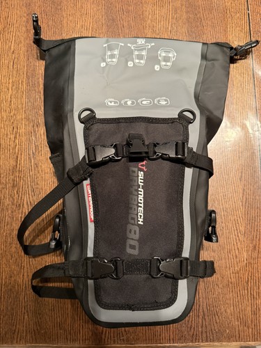 SW Motech Drybag 80 waterproof compressible saddle or tail bag excellent