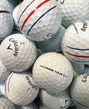 15 Near Mint AAAA White Callaway Chrome Tour X Used Golf Balls