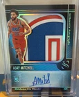 Panini 2024-25 Silhouette Ajay Mitchell SIL-AJY Holo Silver Auto Patch /25 Thun…