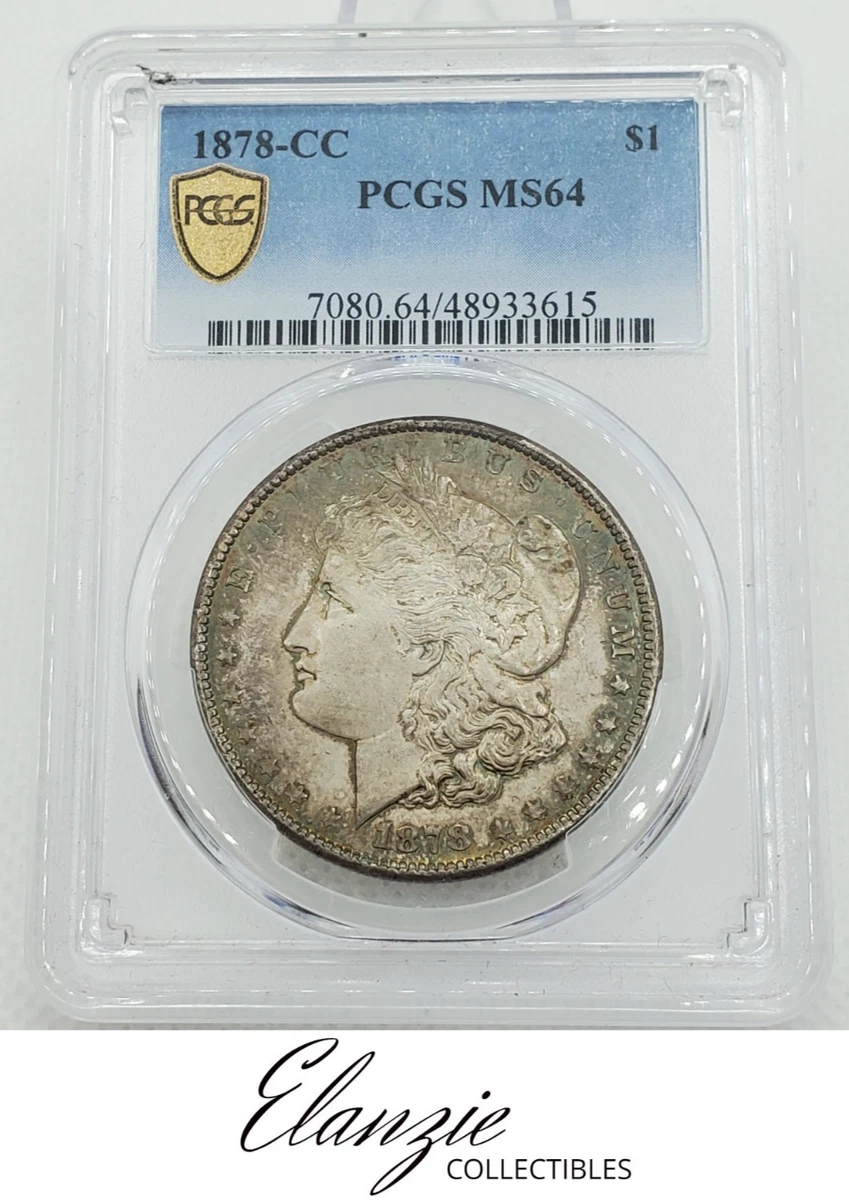 Uncirculated Carson City 1878 Year Morgan US Dollars (1878-1921