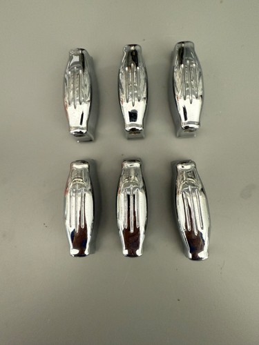 Vintage 60’s era Camco Tuxedo drum lugs for Tom/ Snare. Super Clean & Complete. - Picture 3 of 8