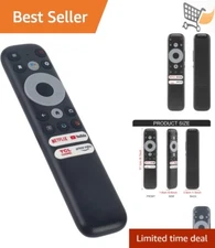 Remote Control for TCL Smart TV IR Replacement 20 Buttons Infrared Universal