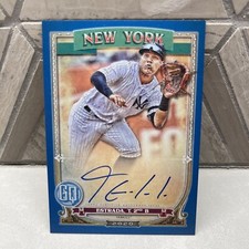 2020 Topps Gypsy Queen Gypsy Queen Auto Blue Indigo /150 Thairo Estrada #GQA-TE