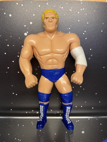 WWF Just Toys Bend Ems WWE NICE + Free Shipping Se...