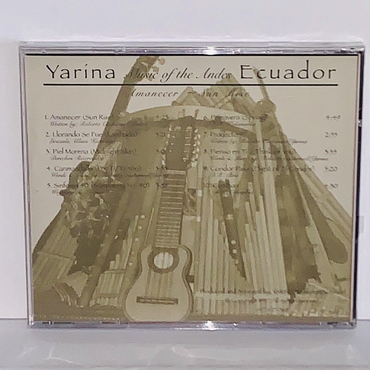 Factory Sealed (shrink wrapped) Sunrise by Yarina CD 634479558702
