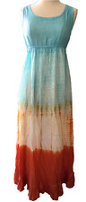 BRAND NWT $50.00 BEACH BY EXIST SUMMER STYLISH MAXI DRESS SIZE L