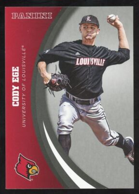 2016 Panini Collegiate Louisville Cody Ege Silver Parallel #41