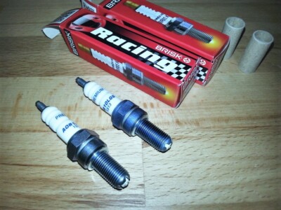 2x BRISK AOR10LGS-nc Racing Zündkerzen passend für: Kawasaki ER-6N Ninja 650R 2006-2016