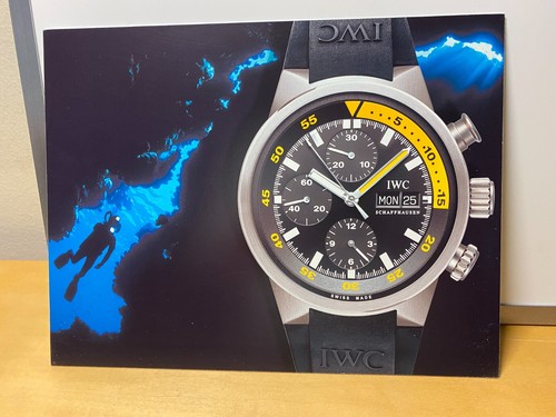 Basck Display IWC SCHAFFHAUSEN Exhibition Back - AQUATIMER - Metal - Picture 6 of 7
