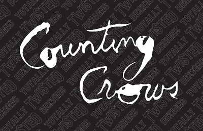 Counting Crows vinyl decal sticker Car Truck Rock Band Logo grunge
