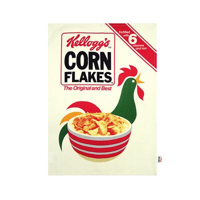 Dexam - Vintage Kellogg's - Cornflakes Hahn - Geschirrtuch